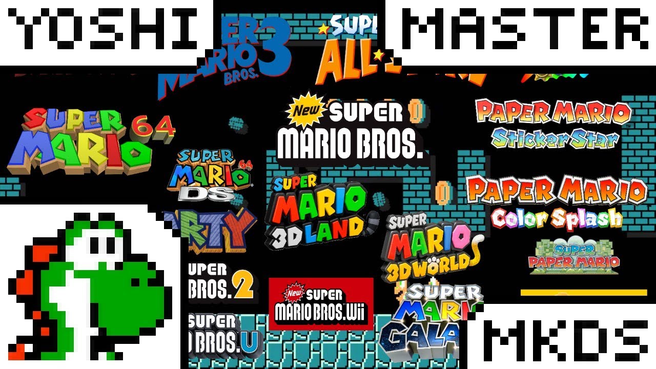 Mario Underground Mashup - 18 Songs