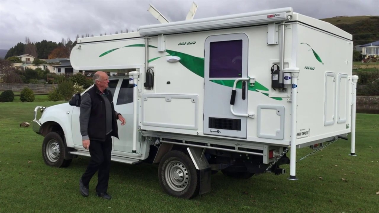 Emu 2 4 Slide On Camper Прогулка вокруг от Islander Campers Тасмания, Австралия