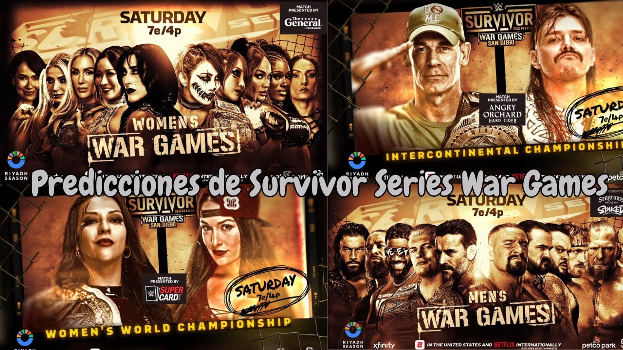 Predicciones de Survivor Series War Games 2025