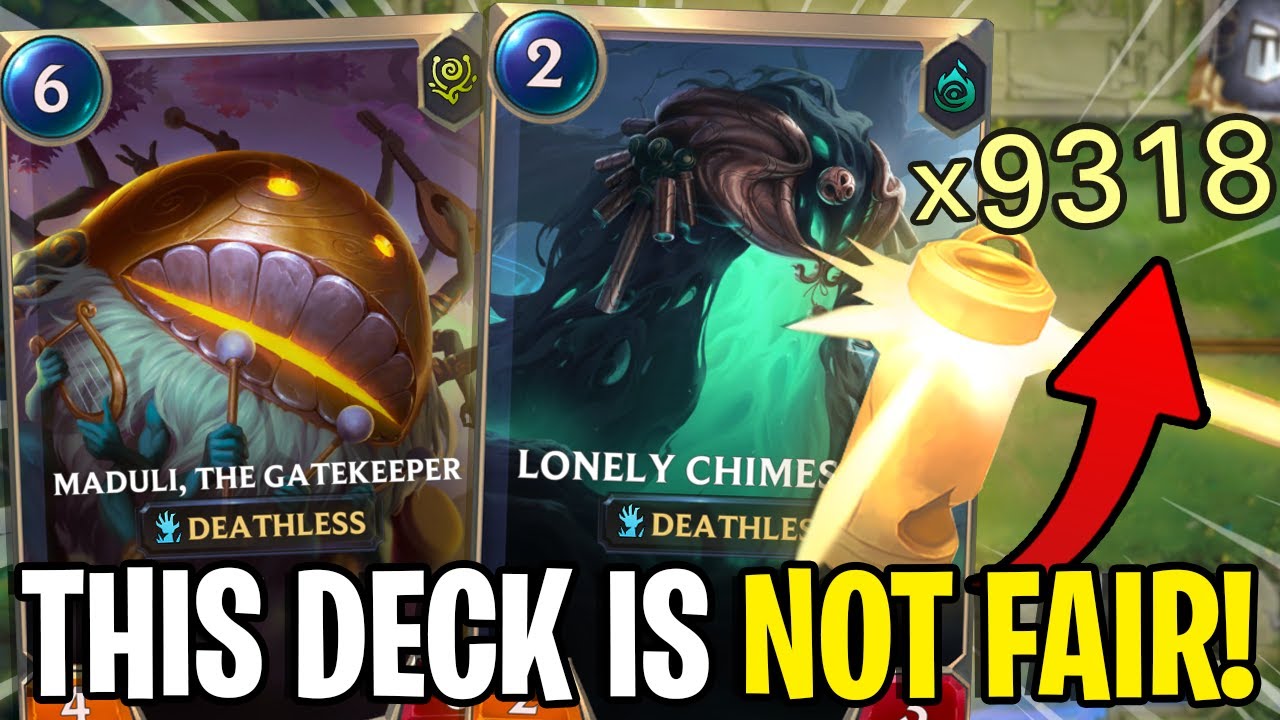 The BEST Bard Chime Deck in the Game- Legends of Runeterra