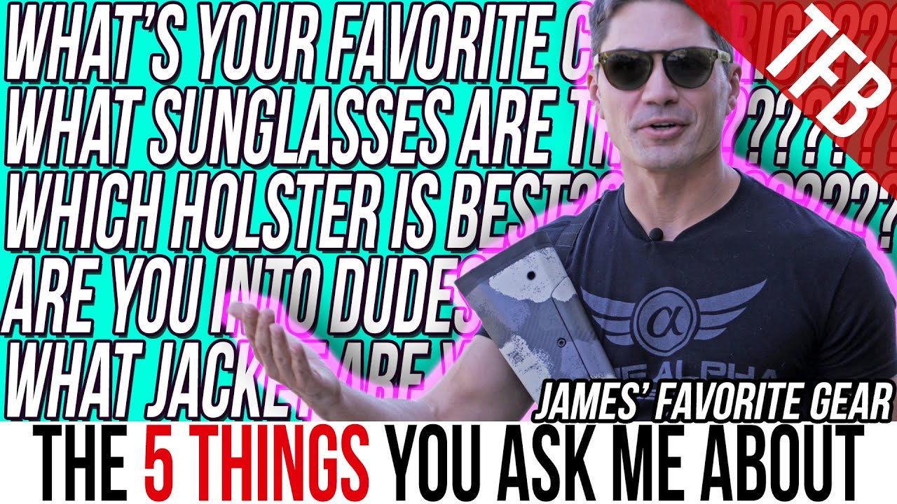 The 5 Things You Ask Me About All the Time! (James' Favorite Gear)
