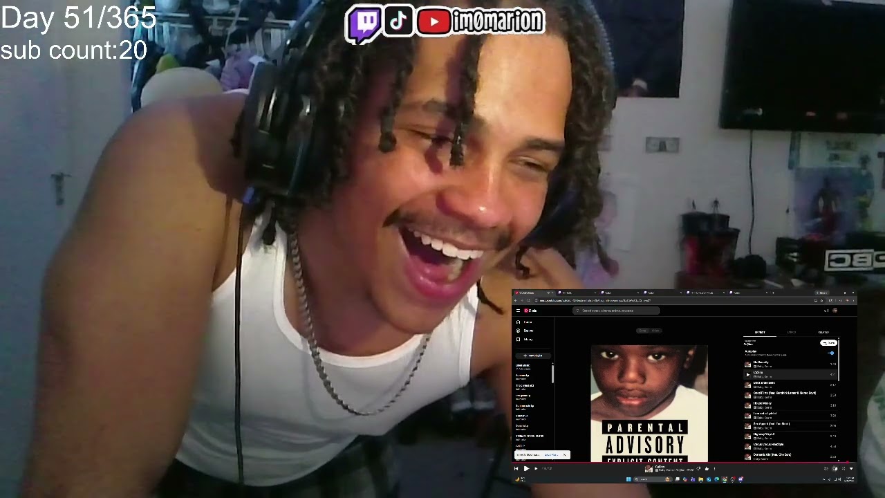 im0marion reacts too Baby keems new AOTY CASINO