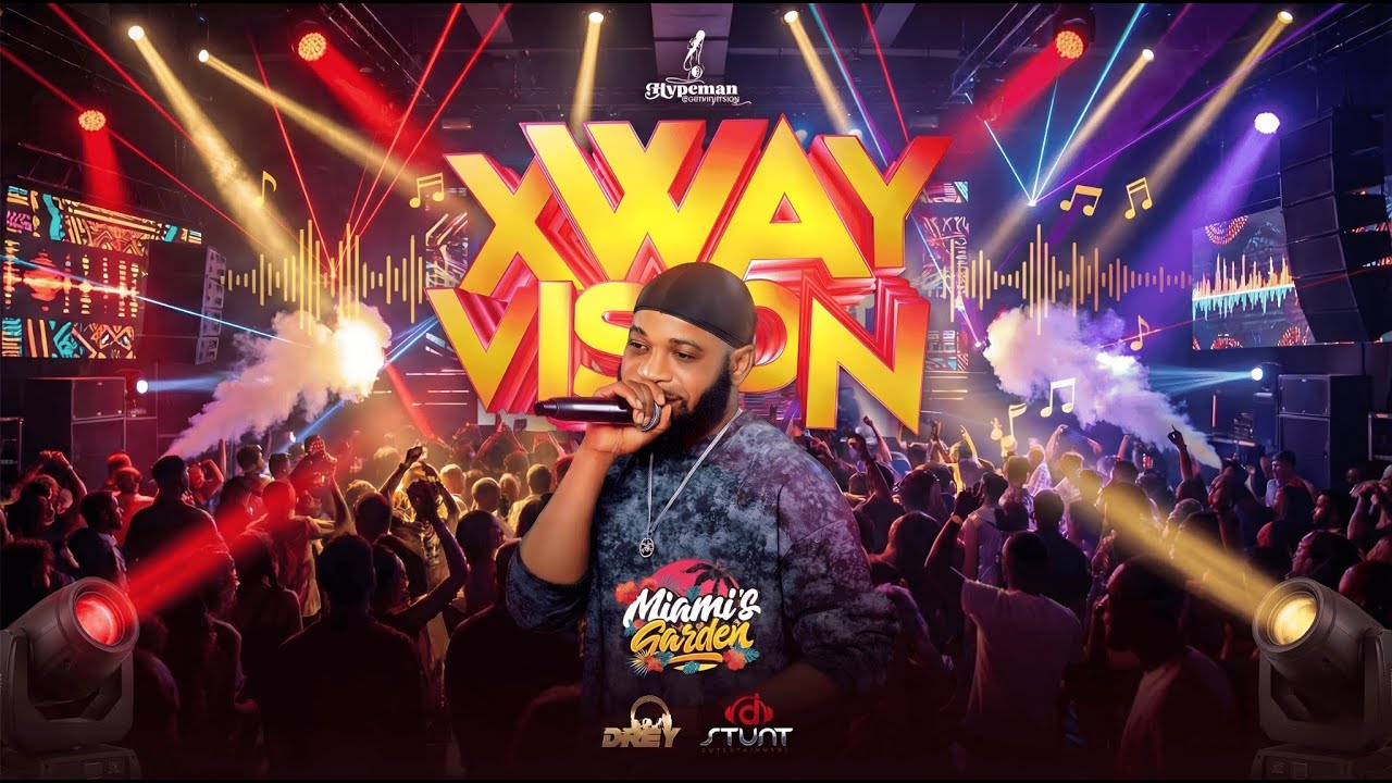 DJ Hypeman Live Performance | XWAY VISION Experience at Miami’s Garden