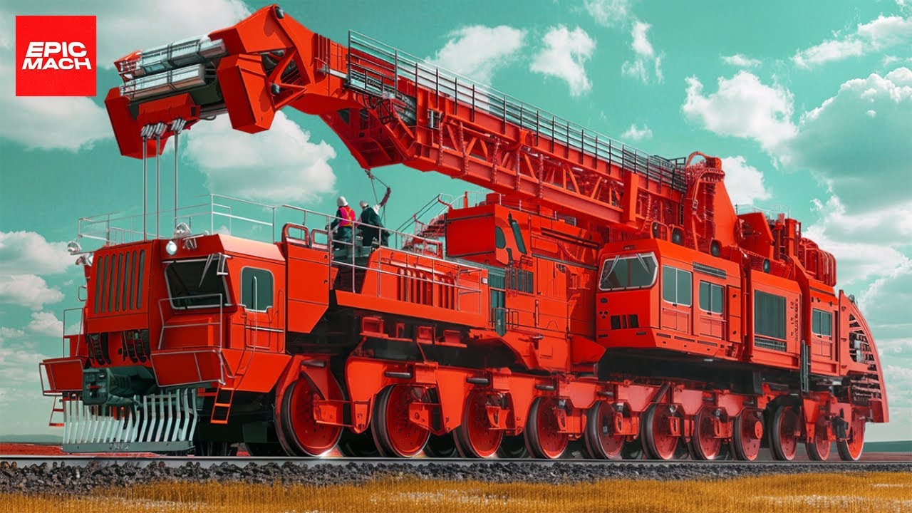 20 AWESOME Railway Equipment & Machines That Are Next Level