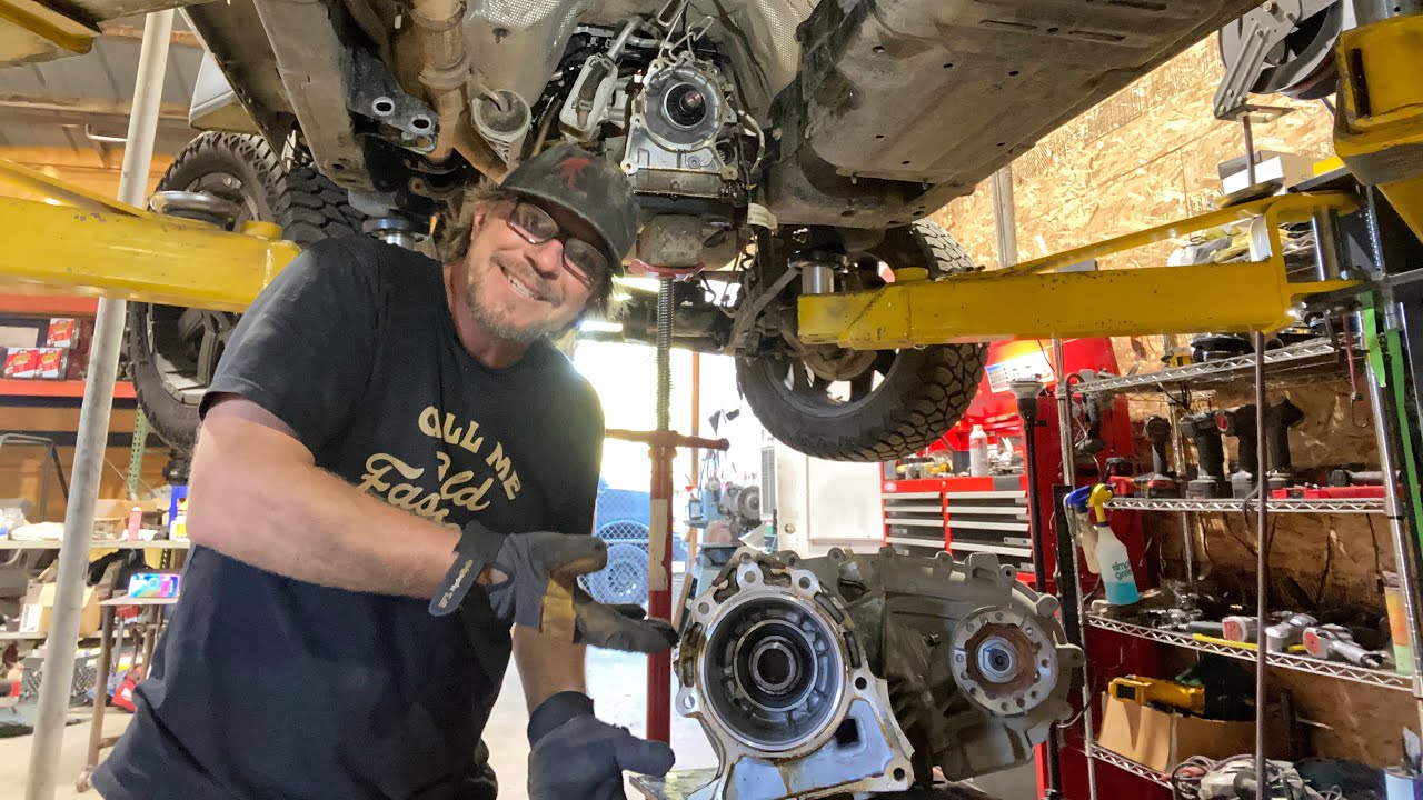 Dirt Daily. Removing a Jeep JL Wrangler Transfer Case