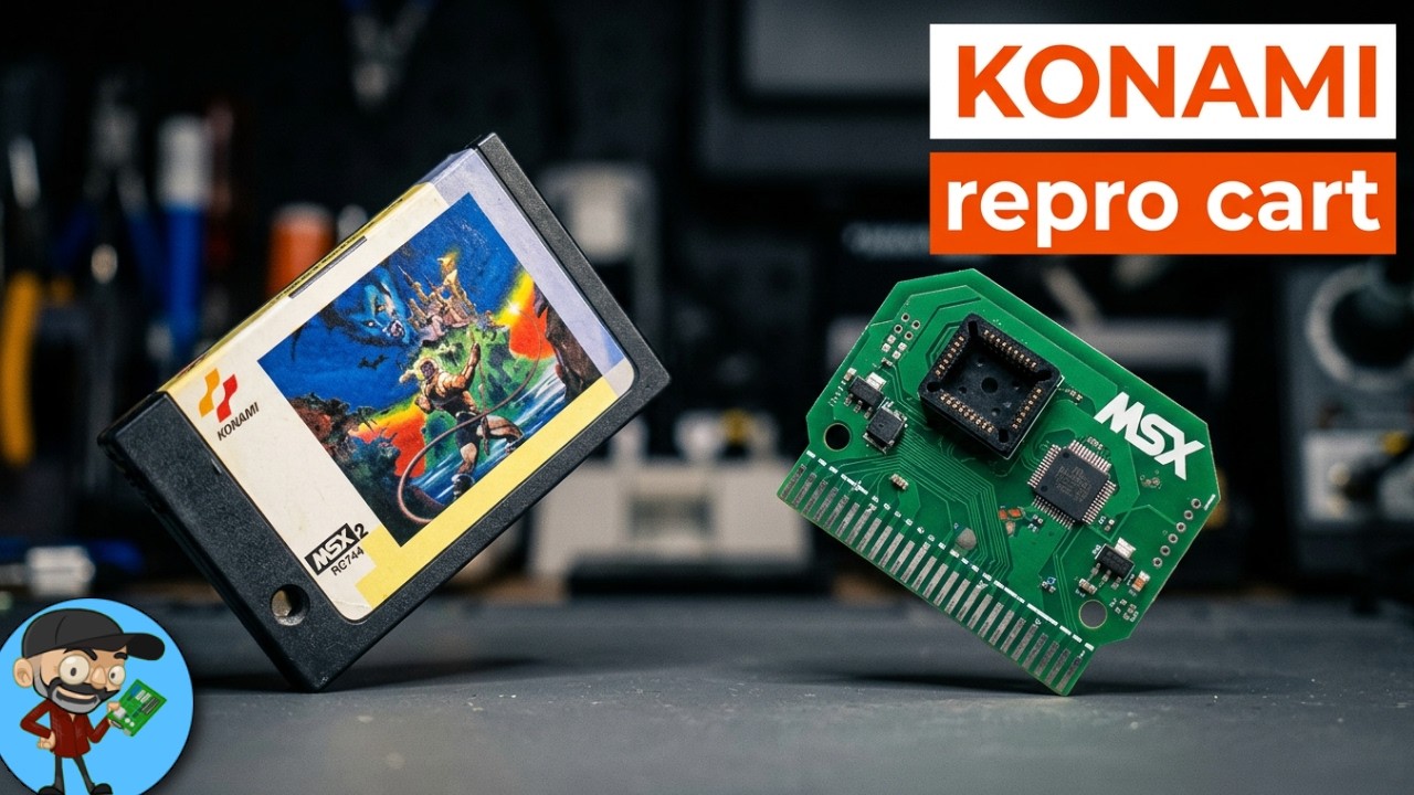 New Repro: The MSX Konami Mapper cart