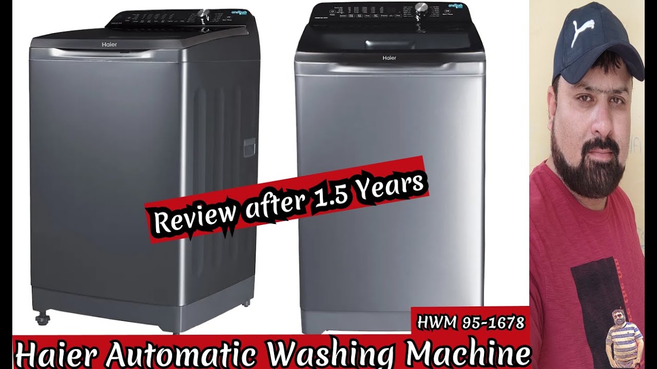 Review Haier HWM 95 1678 Automatic Washing Machine | khanfas