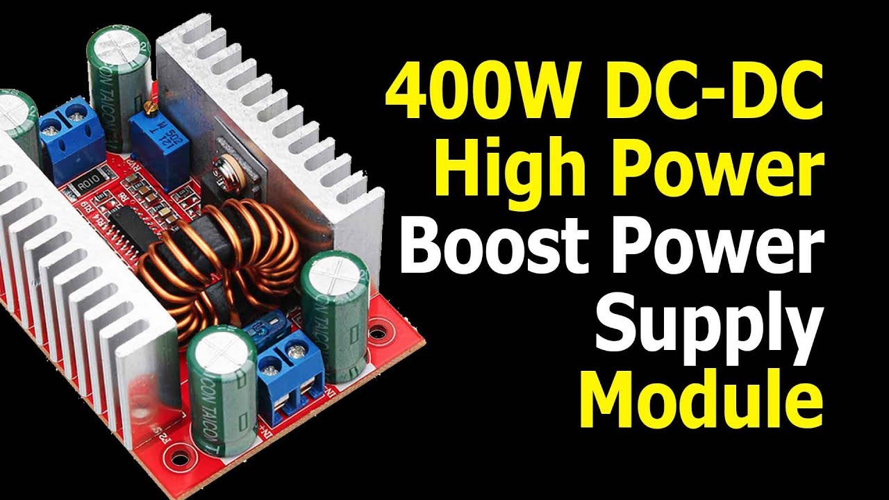 400W DC-DC High Power Constant Voltage Current Boost Power Supply Module