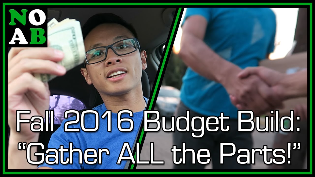 Fall 2016 Gaming PC Budget Build: 