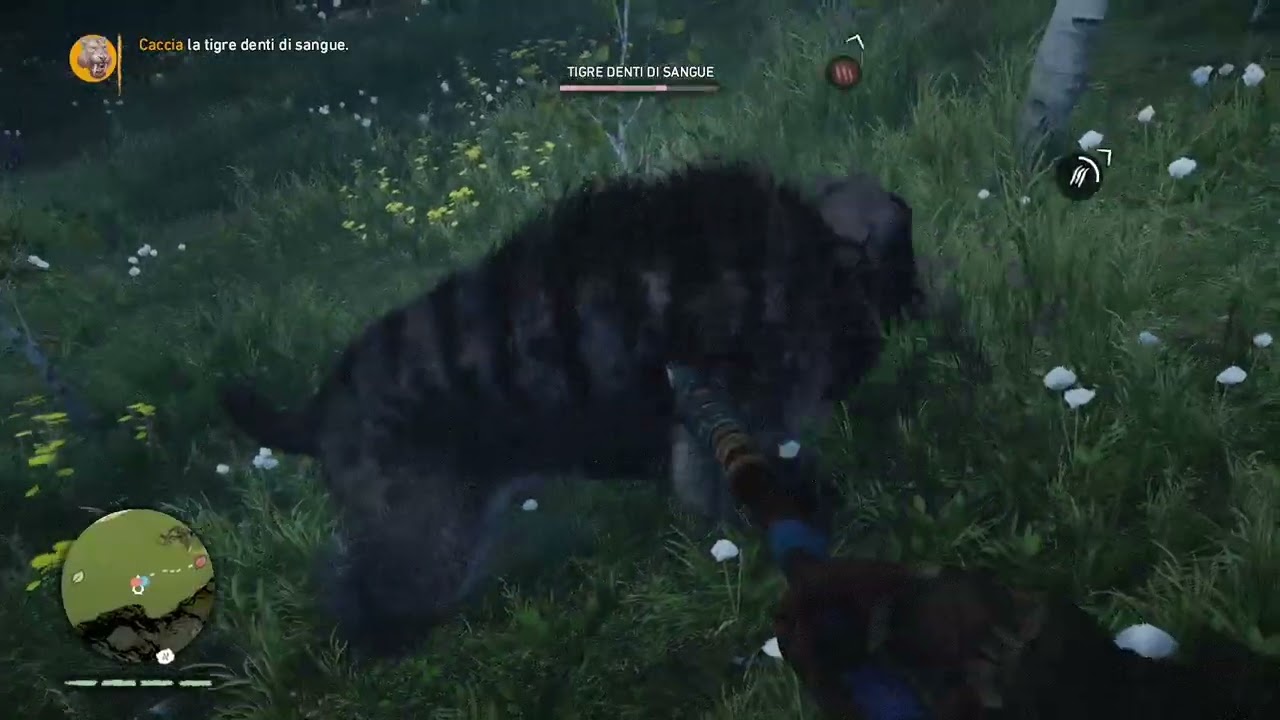 far cry primal- caccia alla tigre denti di sangue