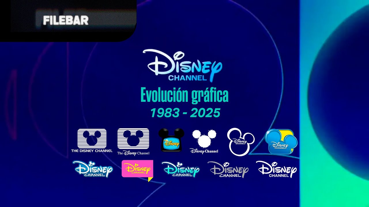 Disney Channel — Эволюция графики (1983–2025) | FileBar