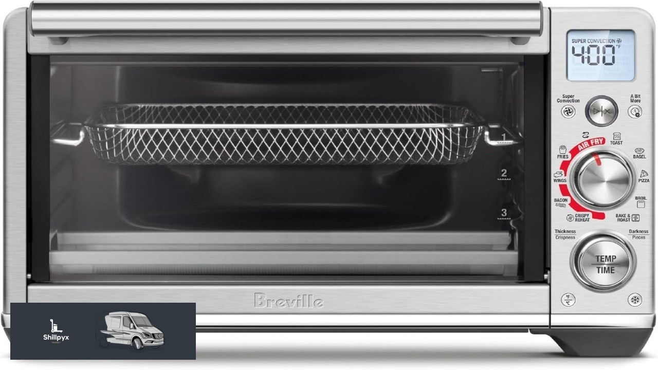 Breville Smart Oven Air Fryer Compact Brushed Stainless Steel