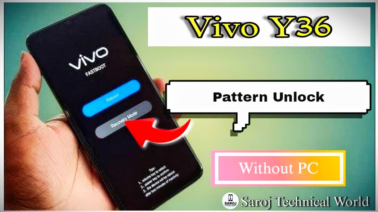 Vivo Y36 Pattern Unlock And FRP Bypass | Vivo Y36 का पासवर्ड लॉक कैसे खोले?