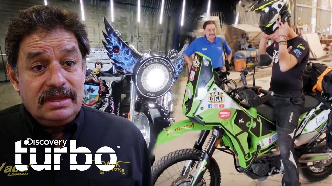 Dos grandiosos proyectos de Mart&iacute;n Vaca con motocicletas | Mexic&aacute;nicos | Discovery Turbo