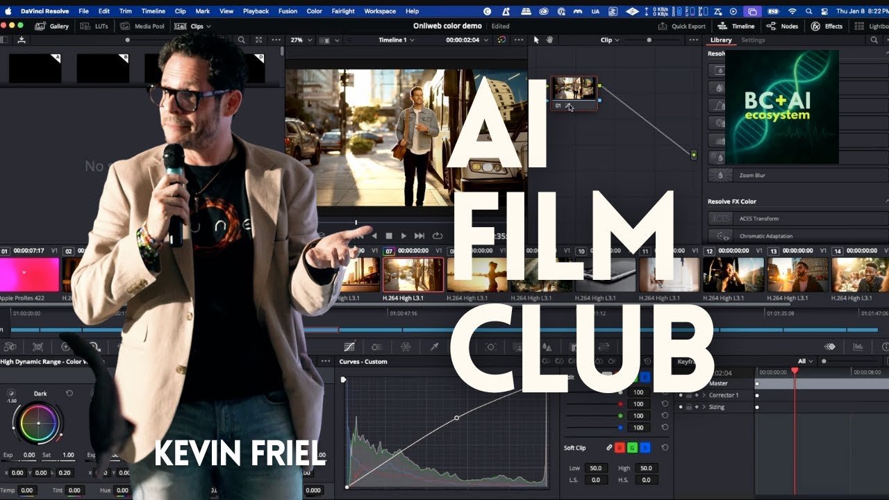 AI Film Club: Pixel Wizard’s 98% AI-Generated Workflow Feat. DaVinci Resolve