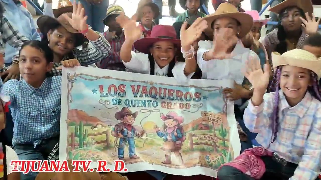 TIJUANA TV. R. D. Presentacion de la reyna carnaval escolar Centro Educativo Luis T. Molina V. R. 