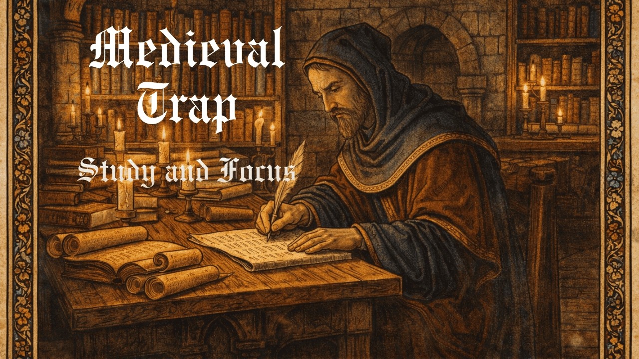 1 Hour Medieval Trap Ambience | Focus, Work & RPG Sessions