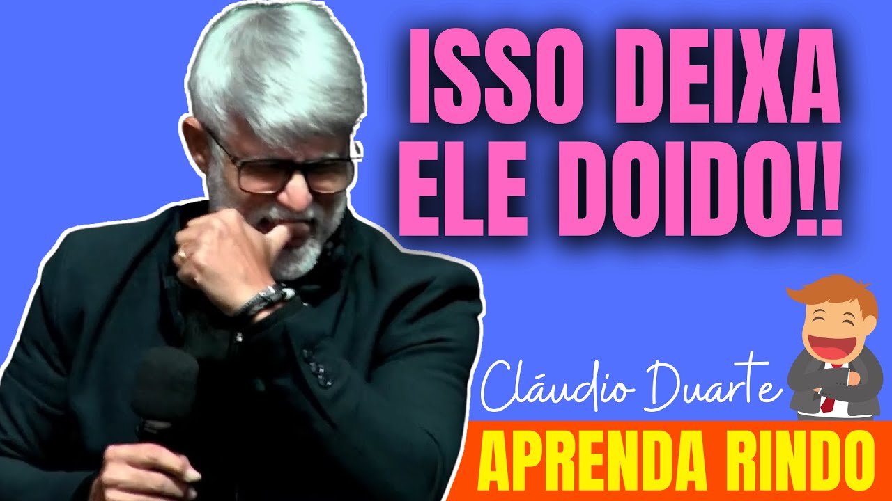 Pastor Cl&aacute;udio Duarte / APRENDA RINDO / O SEGREDO DE COMO FAZER UM HOMEM FELIZ!, pastor engra&ccedil;ado