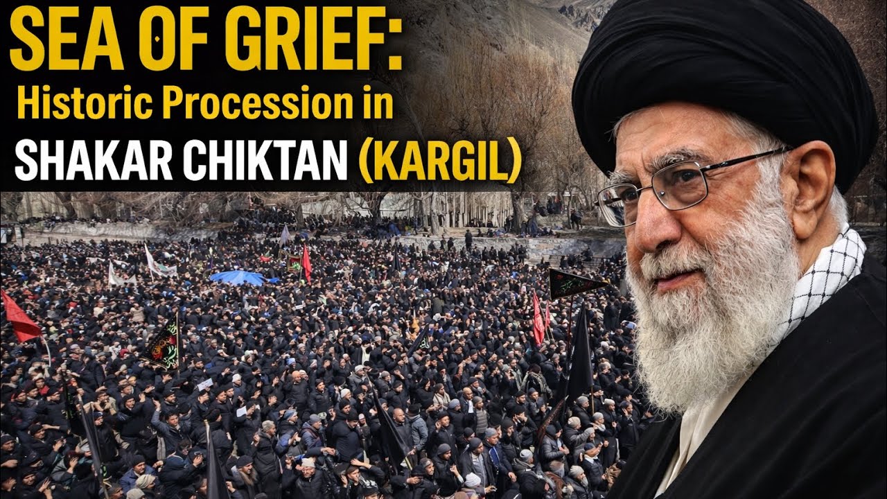 SHAKAR CHIKTAN MOURNS | The People of Chiktan Pay Homage to Ayatollah Khamenei