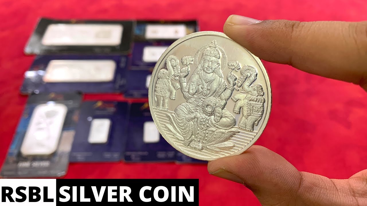 RSBL 50 Gram Laxmi Ji Silver Coin - Buy the dip in SILVER | Indian Bullionaire