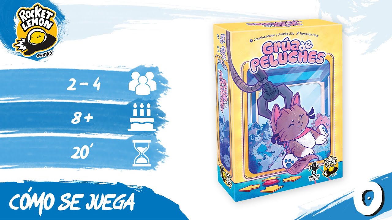 Grua de peluches - Cómo se juega