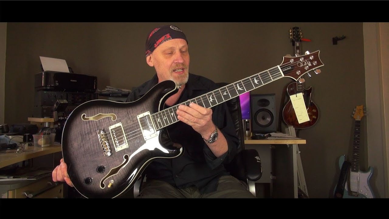 PRS SE Hollowbody II. A review and noodle.