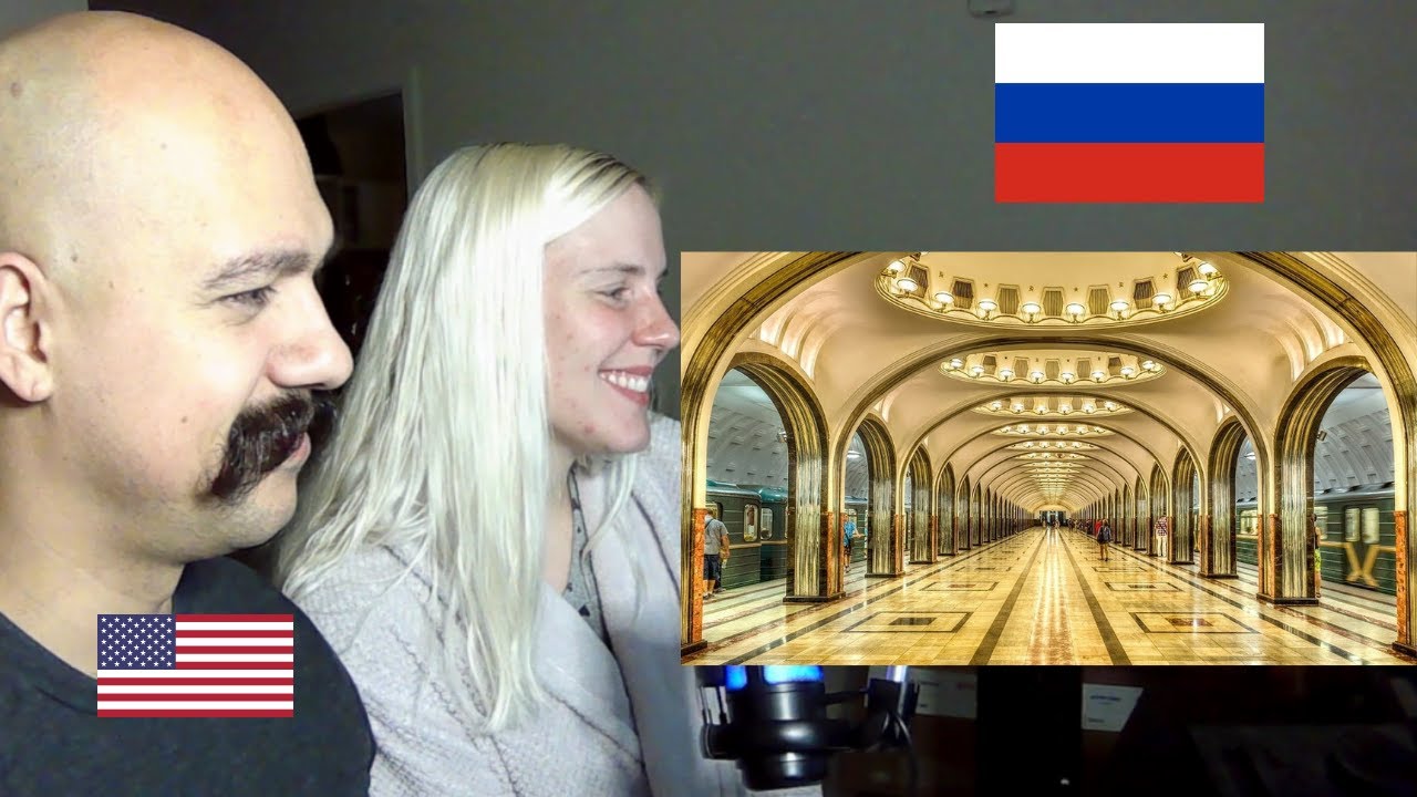 Russian American Wife Reacts To The Top 7 Most Beautiful Moscow's Metro Stations