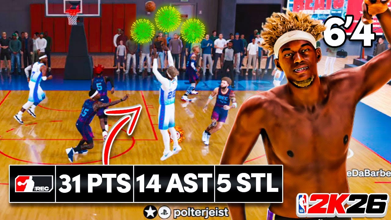 my 6'4 2-Way Slashing Playmaker is an unstoppable force in nba 2k26...(No Commentary) PS5 Pro 4K