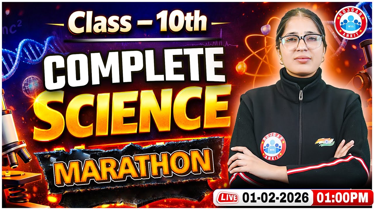 Class 10 Science Marathon | 10th Complete Science in One Shot🔥 | 10th Science Full Syllabus Revision
