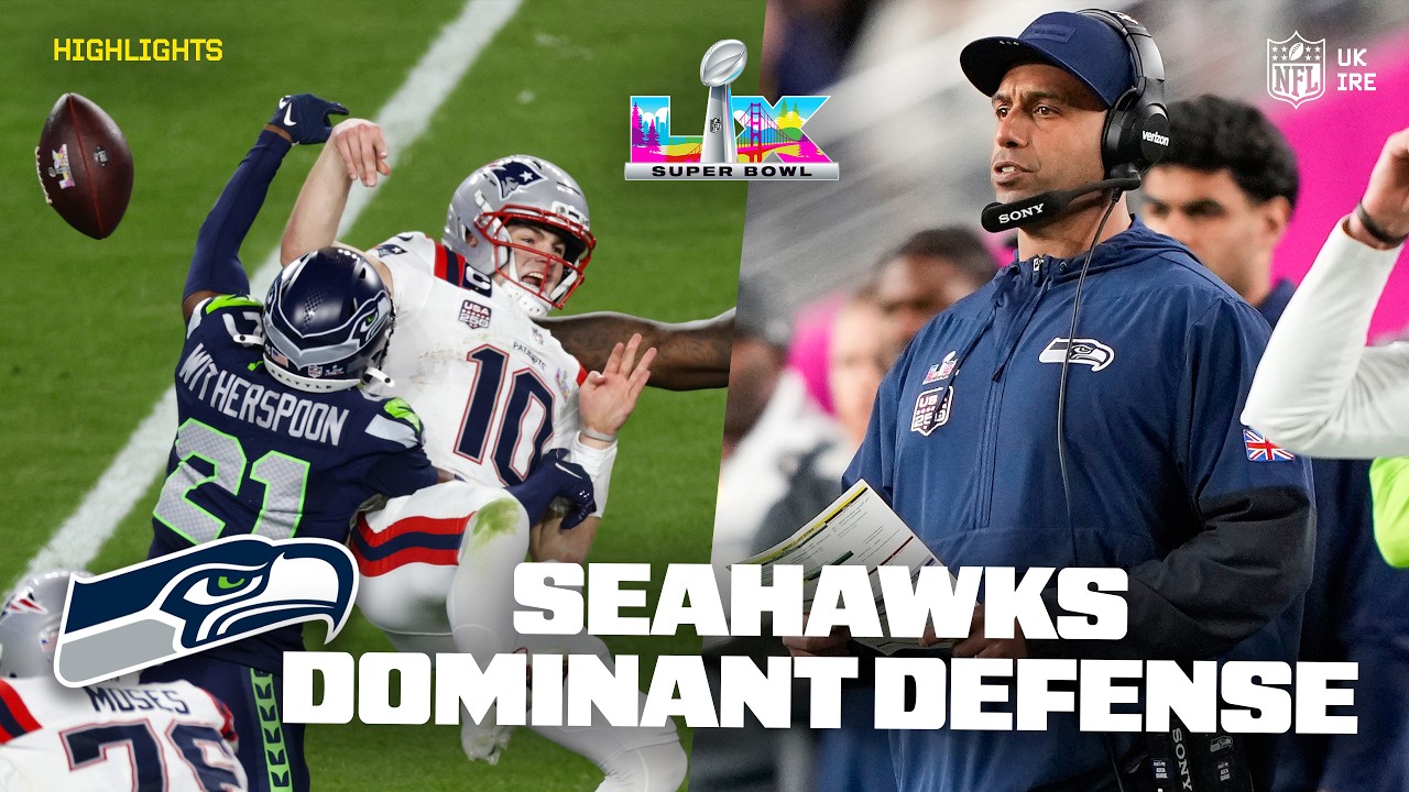 The Seattle Seahawks Defense DOMINATED The New England Patriots In Super Bowl LX! | NFL UK & Ireland