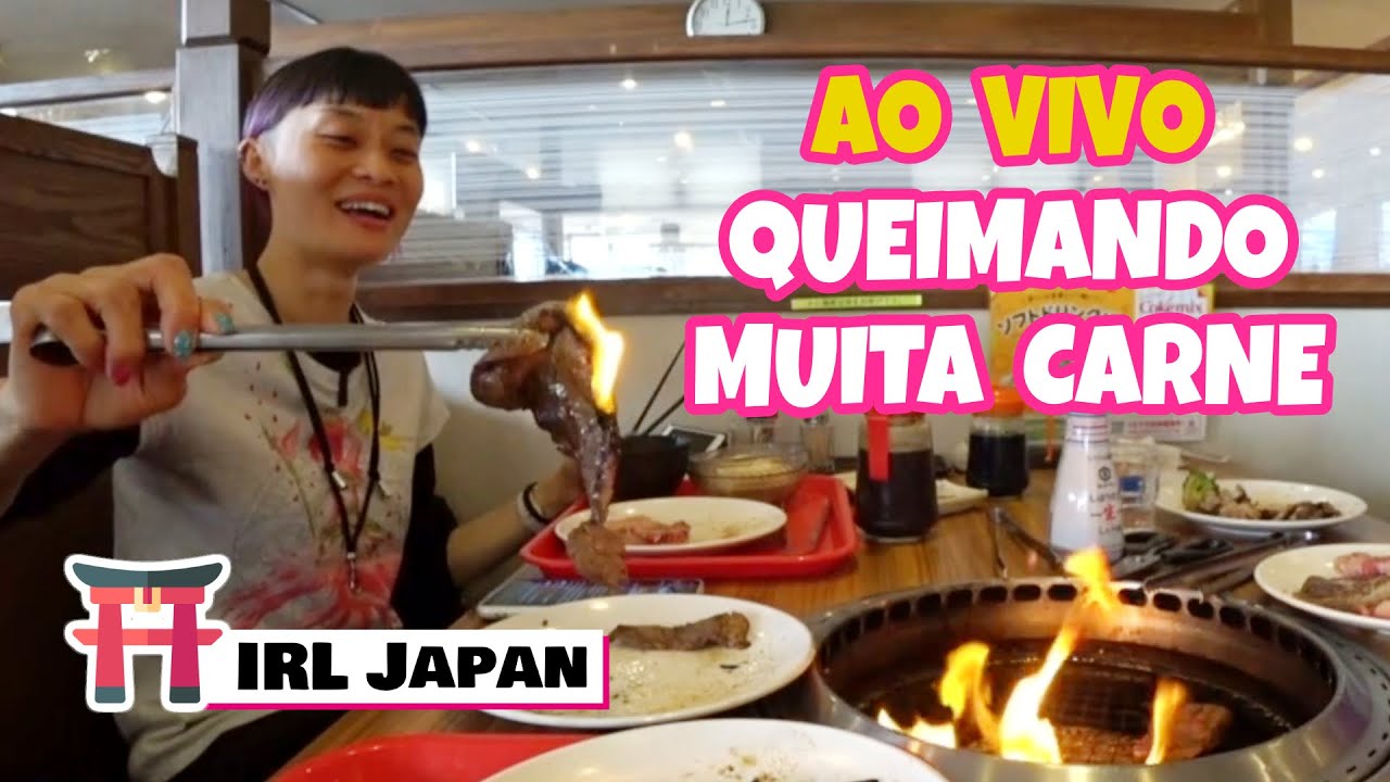 ⛩️ IRL Japan｜ALMO&Ccedil;ANDO CHURRASCO JAPON&Ecirc;S YAKINIKU - Meu Dia Comum