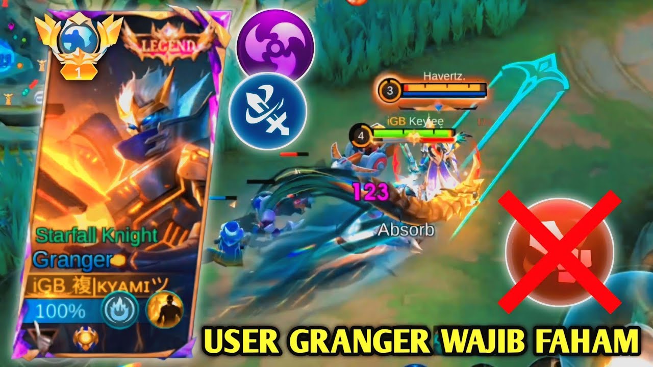 CARA BERMAIN, LANING DAN FAST FARMING GRANGER SEPERTI PENJOKI ! TOP GLOBAL GRANGER - MLBB