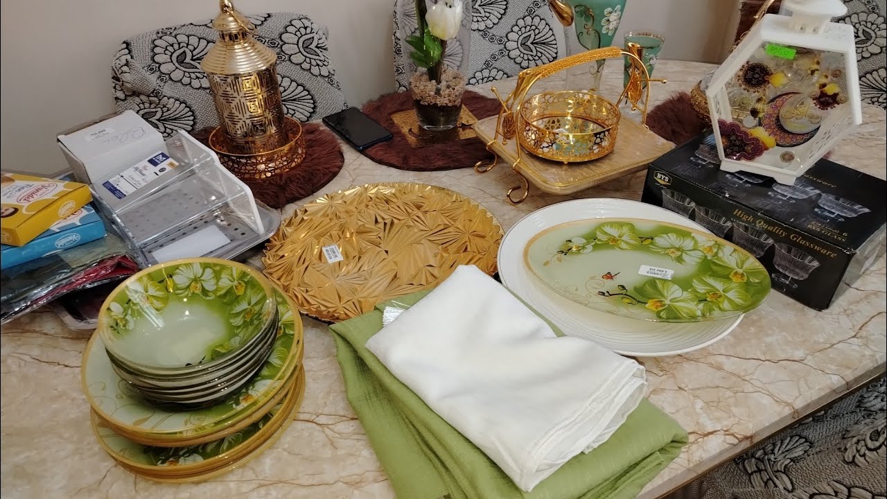 مشتريات الأواني رمضان 2026 برعاية الأخضر رمضان كريم 