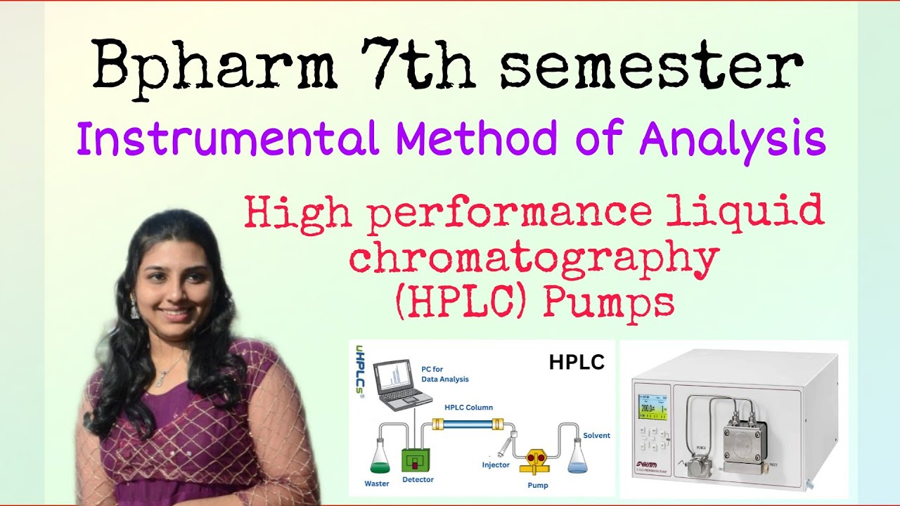 HPLC &ndash; Pump | High-Performance Liquid Chromatography | Composition Explained | Malayalam