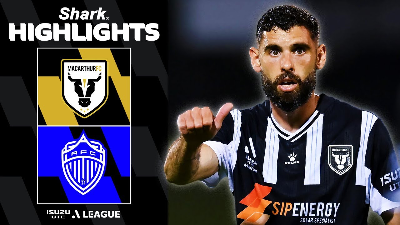 Macarthur Bulls v Auckland FC | SHARK HIGHLIGHTS | Isuzu UTE A-League 2025-26 | Round 17