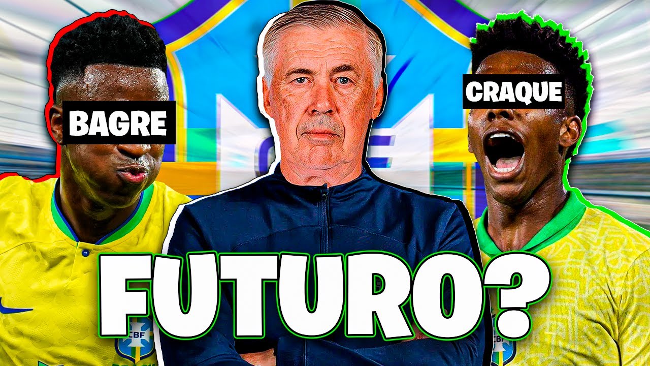 QUEM PODEMOS CONTAR NA COPA DO MUNDO DE 2026? - ANÁLISE DA SELEÇÃO BRASILEIRA DE ANCELOTTI