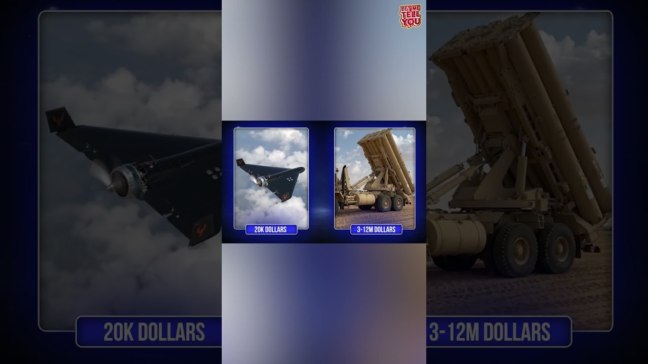 How Is a $20,000 Shahed Drone Beating $12 Million Air Defenses?