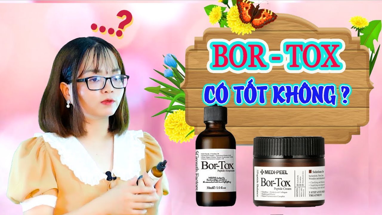 [ Review ] Bộ căng b&oacute;ng Bortox Medi Peel Peptide Serum 💖 Kem dưỡng c&oacute; tốt kh&ocirc;ng ?
