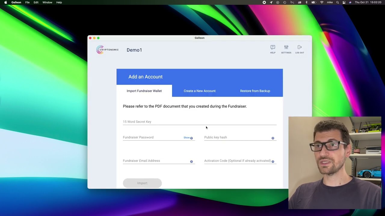 How to create an account on the Tezos blockchain