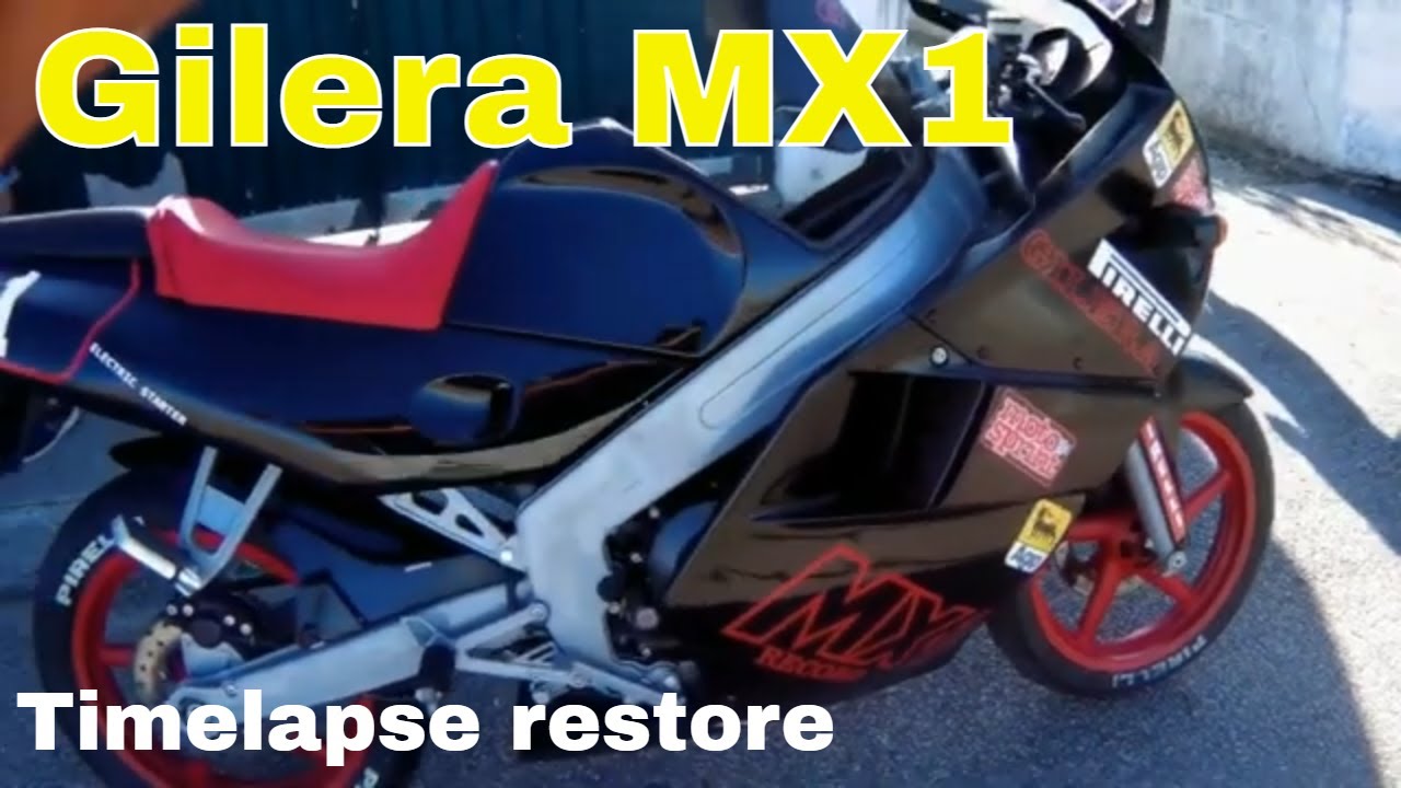 Gilera MX1 Record - Timelapse restore