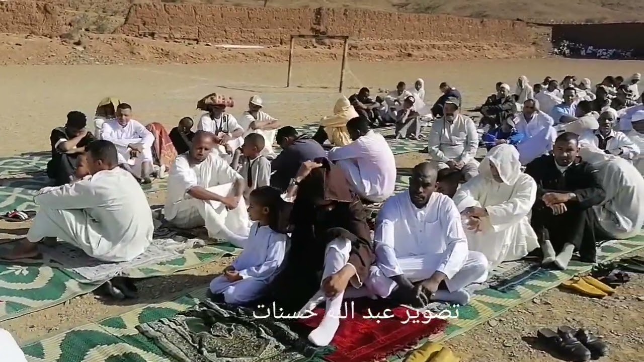 مراسيم صلاة عيد الفطر المبارك بدوار ألوكوم بإقليم طاطا يوم الاثنين 2022/05/02