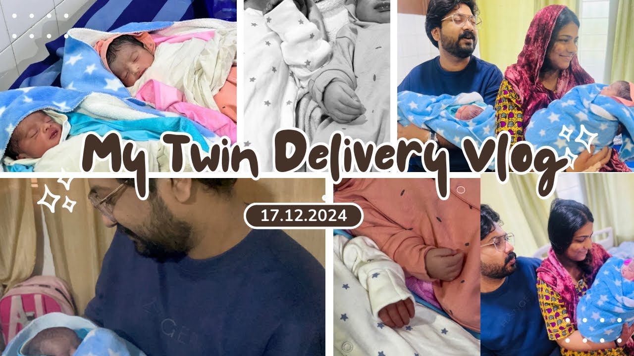 നിങ്ങൾ എല്ലാവരും പറഞ്ഞ പോലെ Twins ആണ് 🥰❤️ My Twin Delivery Vlog✨ Remi Raees | Delivery Vlog