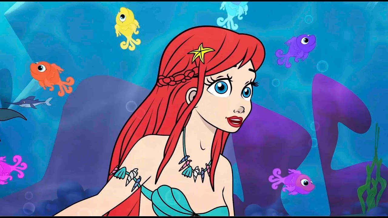 La Petite Sirène | Série Episodes 1- 2 -3 - 4 - 5 | Dessin animé | Contes de fées en français