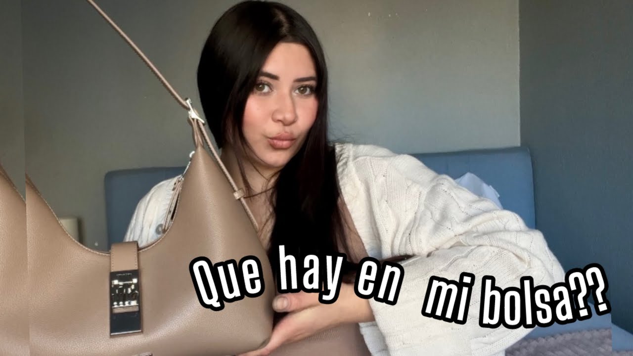 Lo que llevo en mi bolsa. 👜