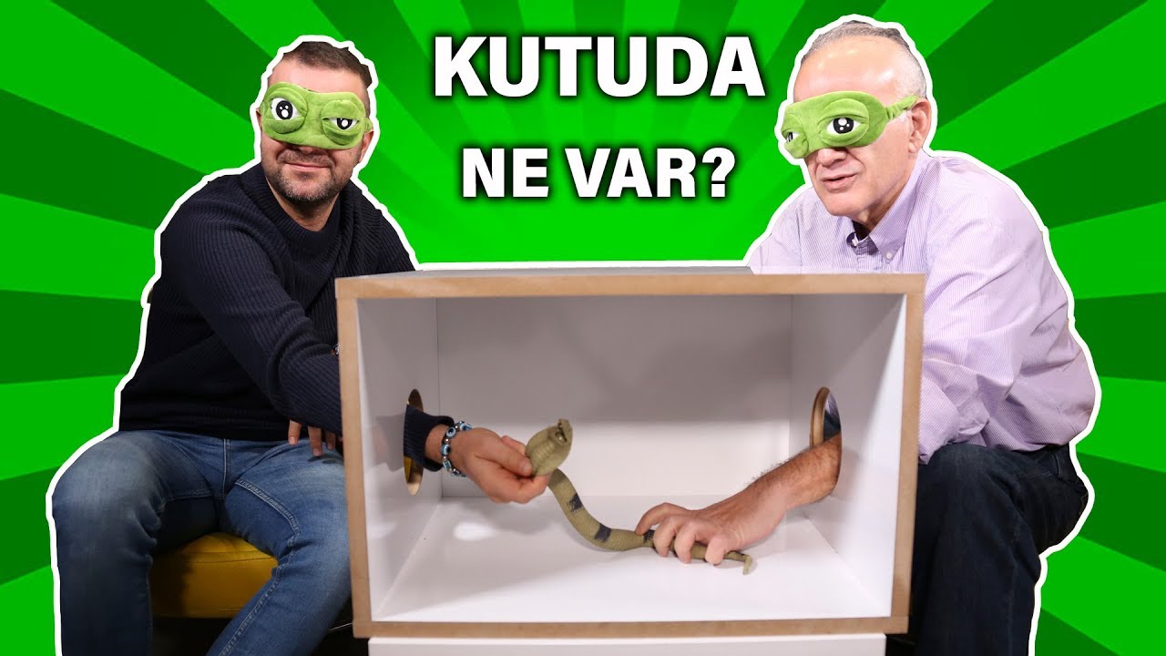 Ahmet Çakar ''Kutuda Ne Var?'' oyununu oynadı!