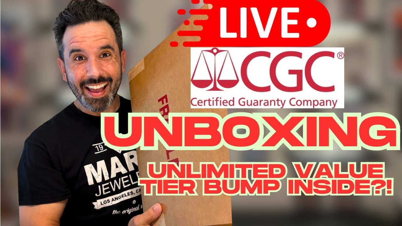 LIVE CGC UNBOXING with Guests & more!