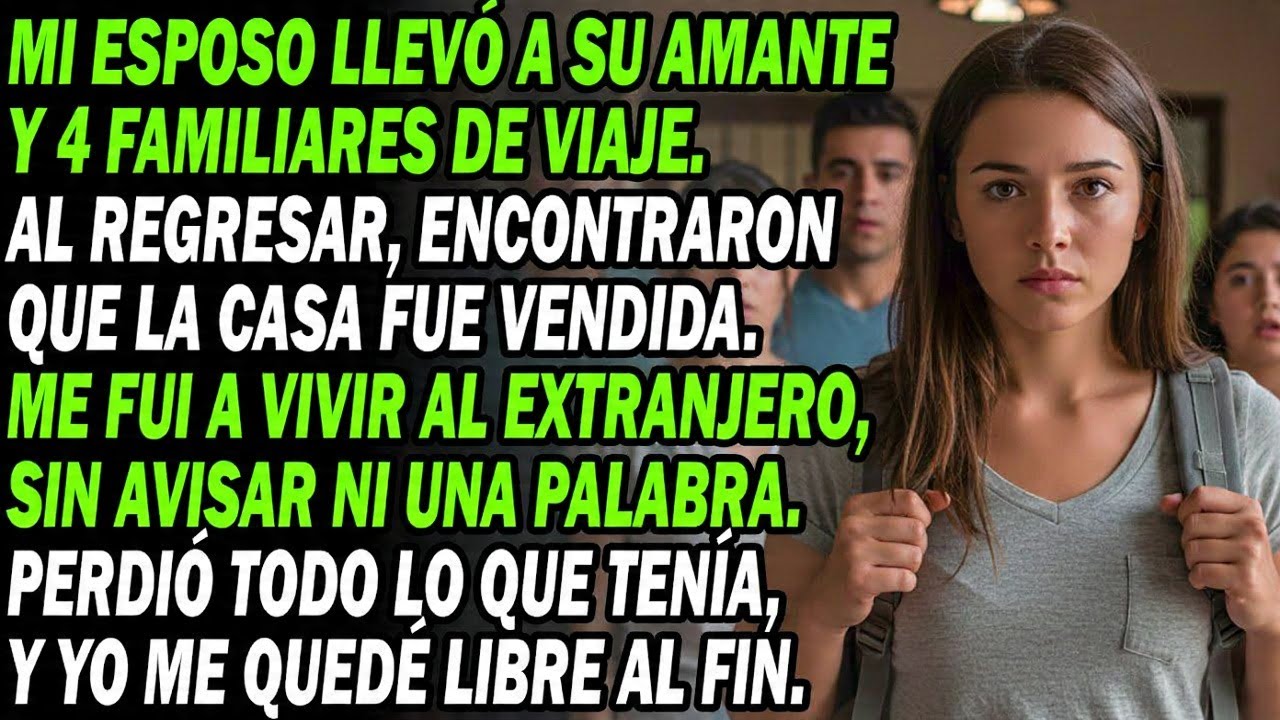 Mi Esposo Llevó A Su Amante Y 4 Familiares De Viaje, Al Regresar Se Sorprendieron Al Ver Qué Pasó