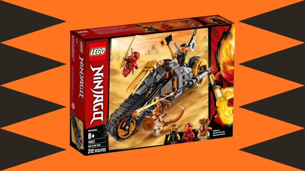 Lego Ninjago: Cole’s Dirt Bike (70672) - Build & Review