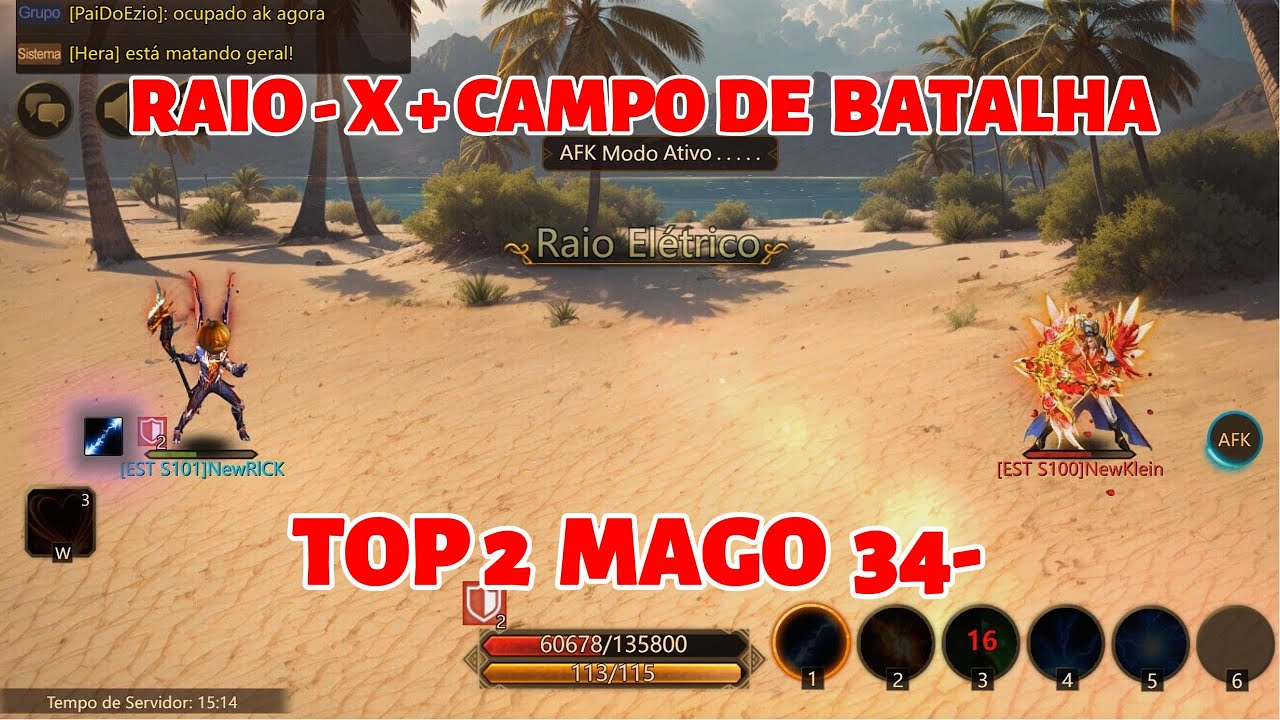[21] WARTUNE ULTRA RAIO-X + CAMPO DE BATALHA NO MAGO TOP 2 34-, ACC: NewRick