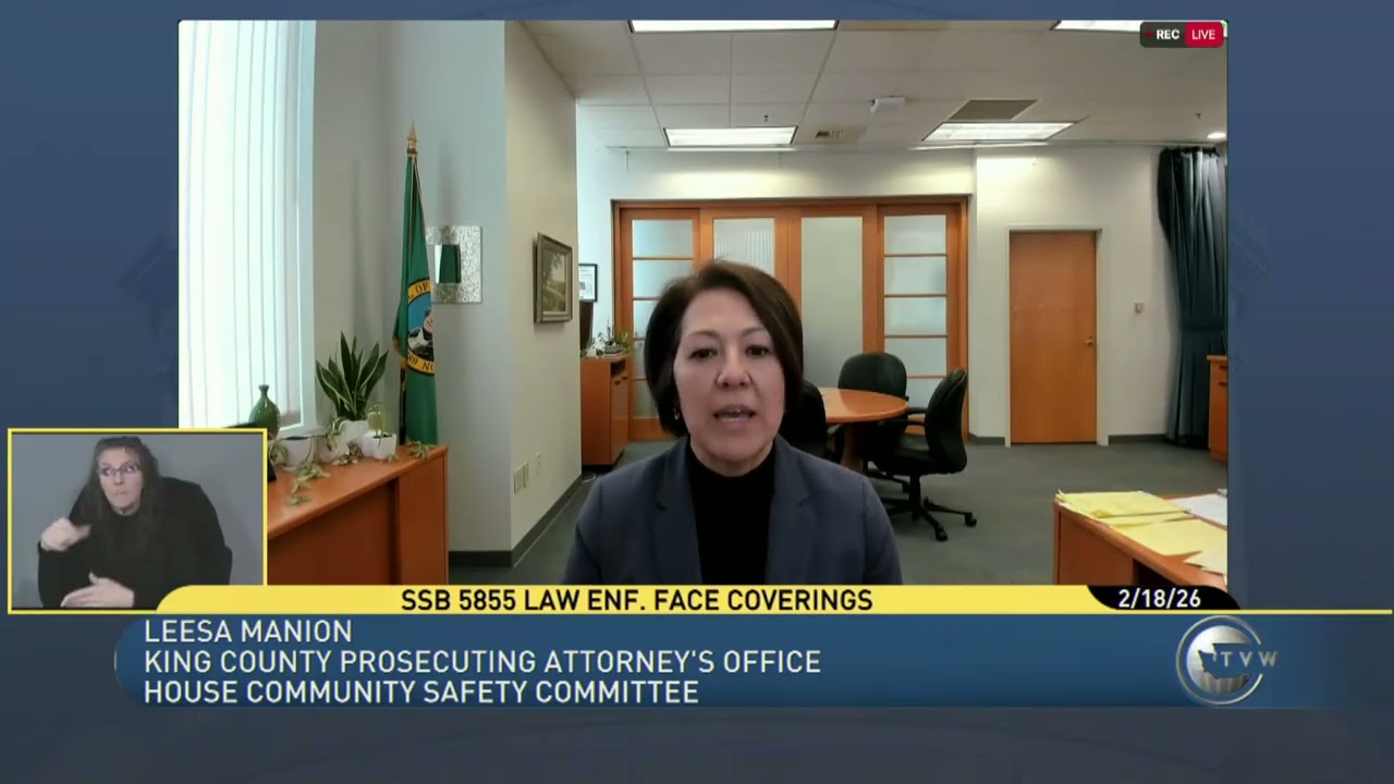 Testifying in Support of Legislation to Ban ICE Face Coverings